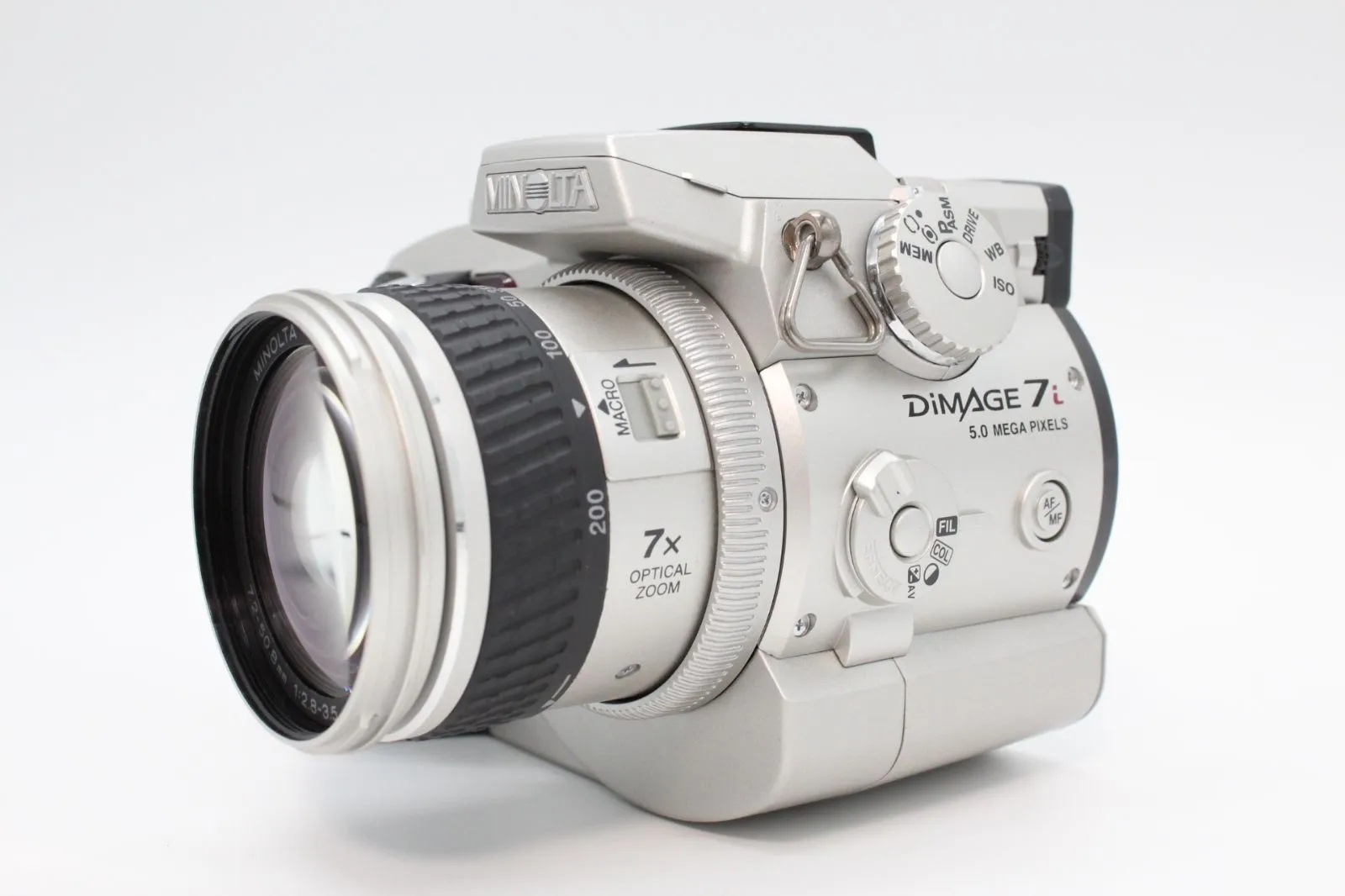 Minolta DiMAGE 7i GT 7x Apo コンパクトデジタルカメラ液晶画面‐キレイ