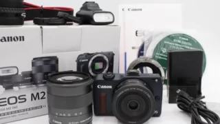 キヤノン ミラーレス一眼カメラ EOS M2 ダブルレンズキット