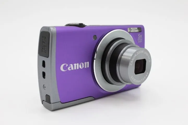 【新級品】CANON キヤノン デジタルカメラ PowerShot A3500 IS(パープル) 広角28mm