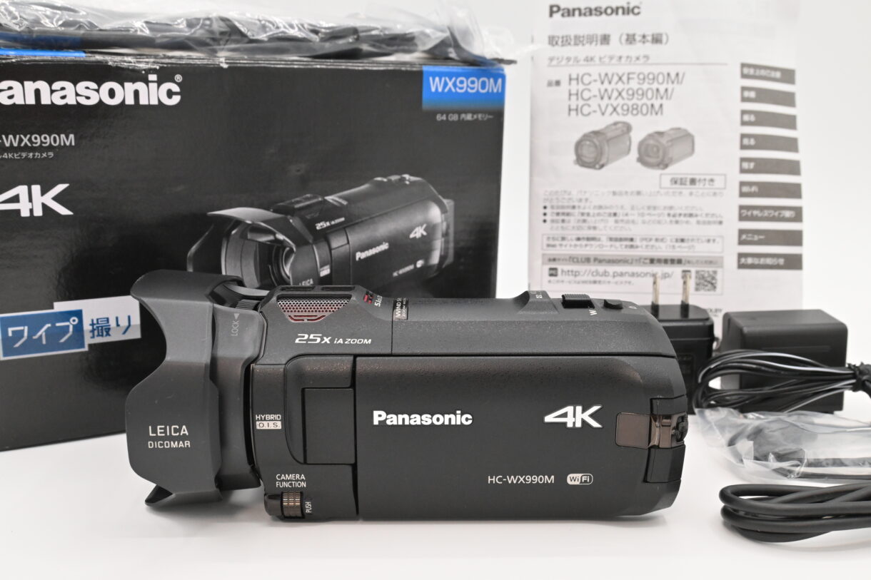 Panasonic HC-VX980M 4K ビデオカメラ - ビデオカメラ