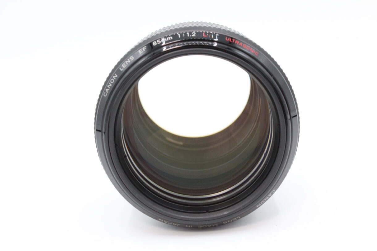 【美品】CANON キヤノン EF レンズ 85mm F値1.2 L USM ブラック