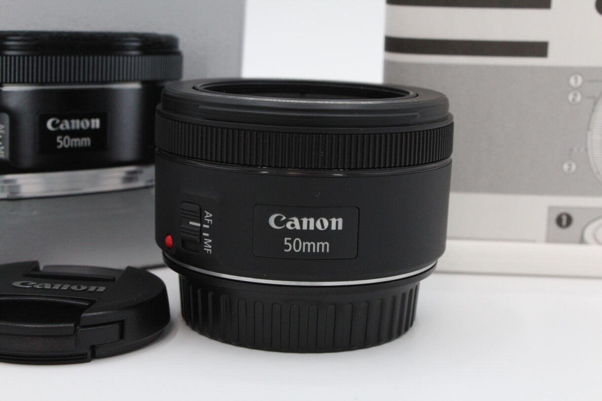 美品 Canon EF 50mm f1.8 STM キヤノン 単焦点レンズ - レンズ(単焦点)