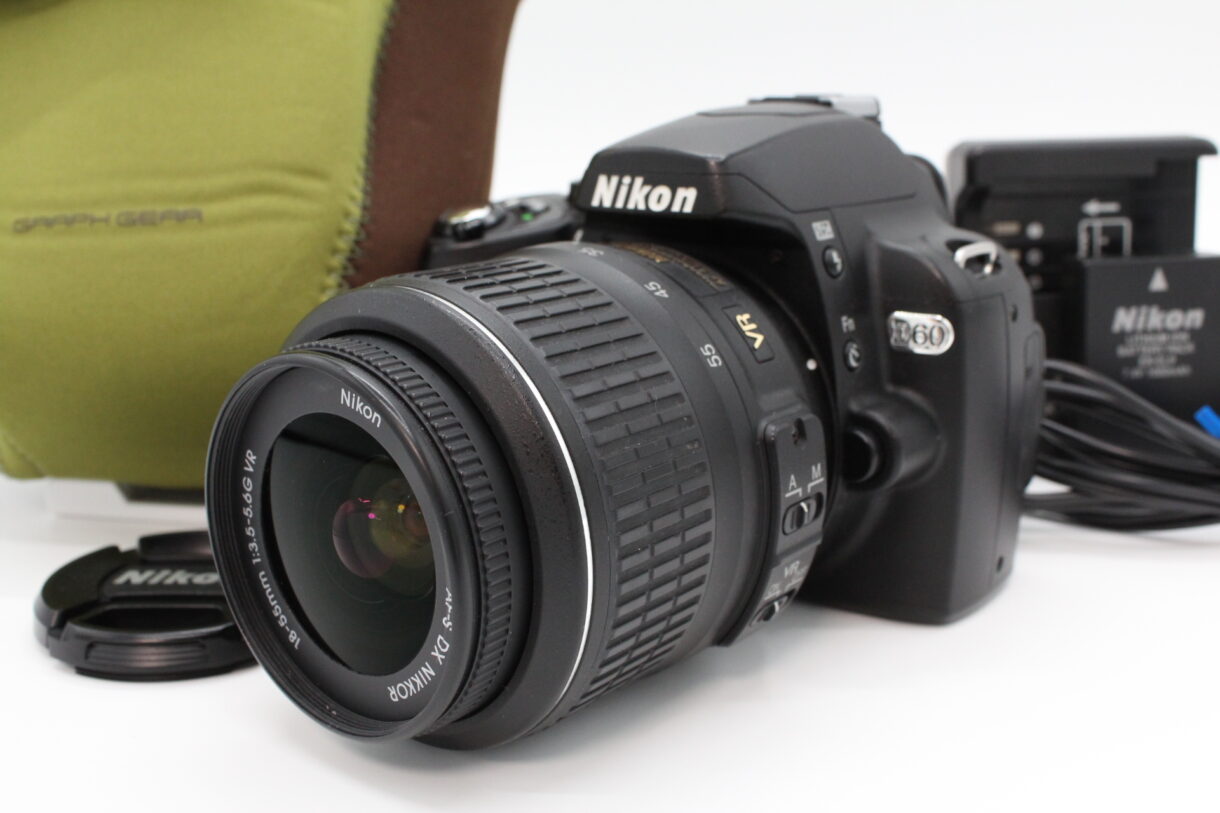 美品♪ Nikon D60 レンズキット #6410 - デジタルカメラ