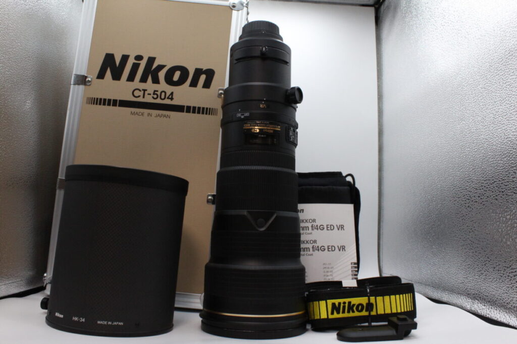 NIKKOR 500mm 単焦点レンズ 良品】NIKON ニコン 単焦点レンズ AF-S NIKKOR 500mm f/4G ED VR フル