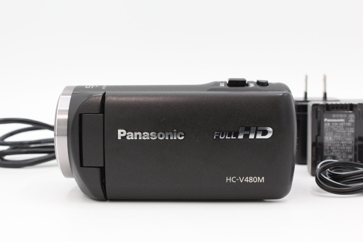 美品】PANASONIC パナソニック HDビデオカメラ V480M 32GB 高倍率90倍ズーム ブラック HC-V480M-K  #LE2024432 | 杉並カメラ