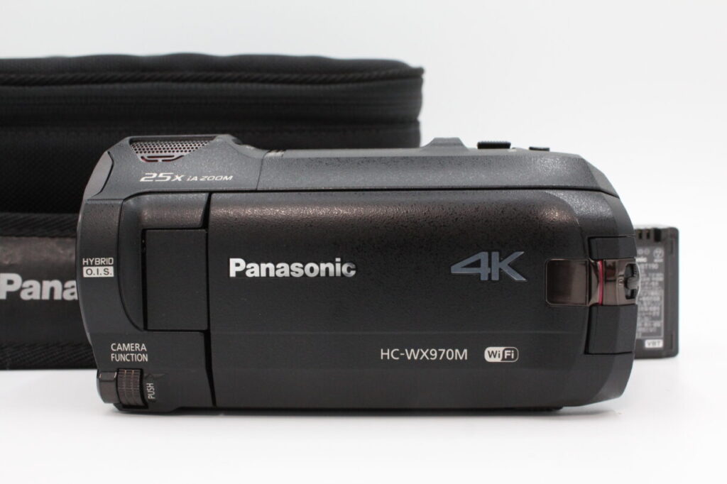 [中古]panasonic 4K デジタルビデオカメラ HC-WX970M 64GB 内蔵メモリー 美品☆彡 Panasonic パナソニック⁄4Kビデオカメラ⁄HC-WX970M