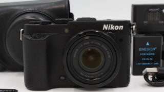 美品】NIKON ニコン COOLPIX P7700 ブラック P7700BK #LE2024581