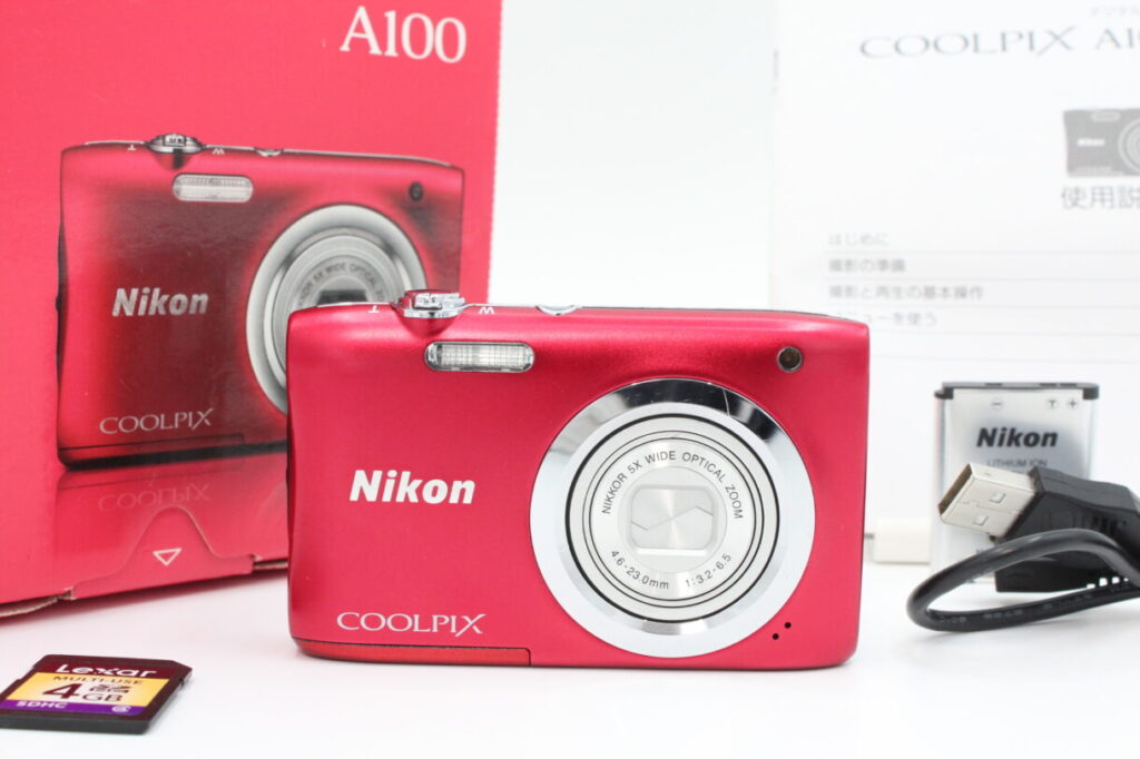 良品】Nikon ニコン デジタルカメラ COOLPIX A100 光学5倍 2005万画素