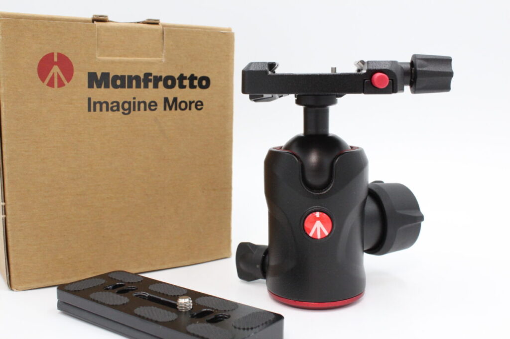 美品】Manfrotto マンフロット 自由雲台 MH496 センターボール雲
