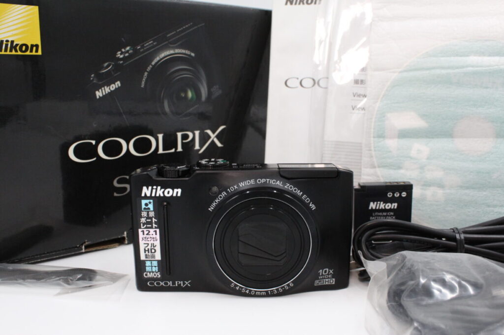 良品】NIKON ニコン COOLPIX S8100 ノーブルブラック S8100BK 1210万