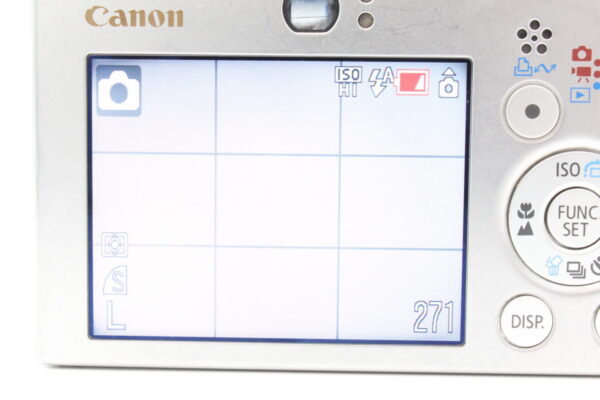 【良品】CANON キヤノン デジタルカメラ IXY (イクシ) DIGITAL 10 ブラック IXYD10(BK) #LE2024803 - 画像 (12)