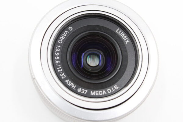 【並品】PANASONIC パナソニック ルミックス G VARIO 12-32mm/F3.5-5.6 ASPH./MEGA O.I.S. シルバー H-FS12032-S #LE2024823 - 画像 (7)