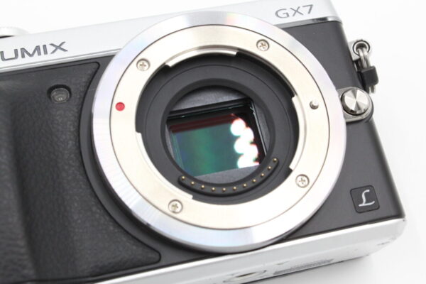 【並品】PANASONIC パナソニック ミラーレス一眼カメラ ルミックス GX7 ボディ シルバー DMC-GX7-S #LE2024778 - 画像 (11)