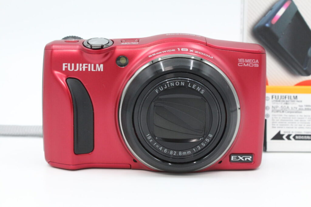 良品】FUJIFILM 富士フイルム F820EXR R レッド 1/2型1600万画素