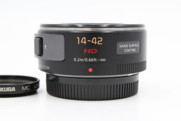 【良品】PANASONIC パナソニック G X VARIO PZ 14-42mm/F3.5-5.6 ASPH./POWER O.I.S. ブラック #LE2024923