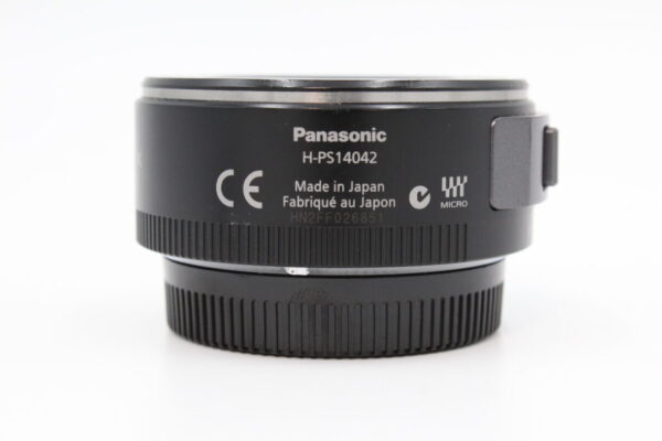 【良品】PANASONIC パナソニック G X VARIO PZ 14-42mm/F3.5-5.6 ASPH./POWER O.I.S. ブラック #LE2024923 - 画像 (3)