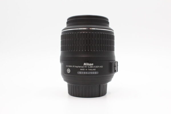 【良品】NIKON ニコン 標準ズームレンズ AF-S DX NIKKOR 18-55mm f/3.5-5.6G VR ニコンDXフォーマット専用 #LE2024894 - 画像 (3)