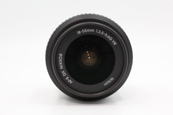 【良品】NIKON ニコン 標準ズームレンズ AF-S DX NIKKOR 18-55mm f/3.5-5.6G VR ニコンDXフォーマット専用 #LE2024894 - 画像 (5)