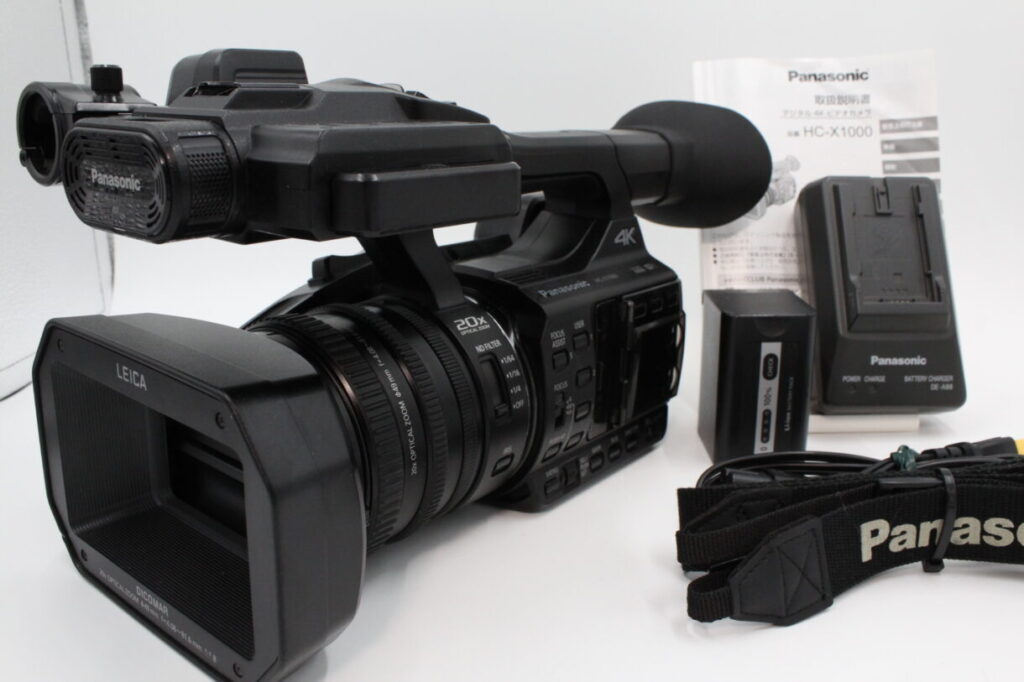 美品】PANASONIC パナソニック デジタル4Kビデオカメラ HC-X1000