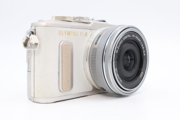 【訳アリ並品】OLYMPUS オリンパス E-PL8 レンズキット ホワイト #LE2024950 - 画像 (8)