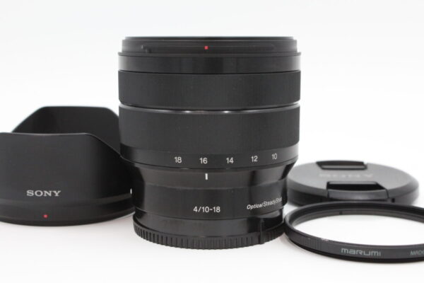 【美品】SONY ソニー E 10-18mm F4 OSS ソニー Eマウント用 APS-C専用 SEL1018 #LE2024905