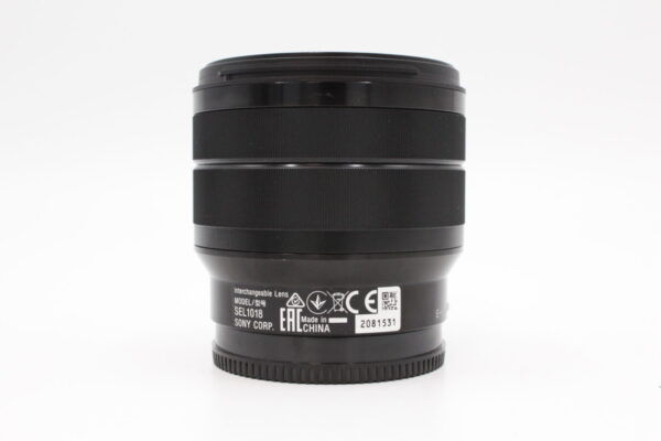 【美品】SONY ソニー E 10-18mm F4 OSS ソニー Eマウント用 APS-C専用 SEL1018 #LE2024905 - 画像 (3)