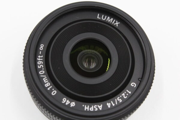 【美品】PANASONIC パナソニック 単焦点 ルミックス G 14mm/F2.5 ASPH. H-H014 #LE20249732 - 画像 (7)