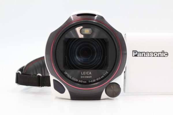 【美品】PANASONIC パナソニック 4K ビデオカメラ VX985M 64GB ホワイト #LE2024970 - 画像 (2)