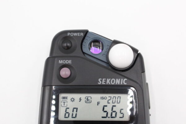 【良品】SEKONIC セコニック 露出計 フラッシュメイト L-308S JE17#LE2024982 - 画像 (3)