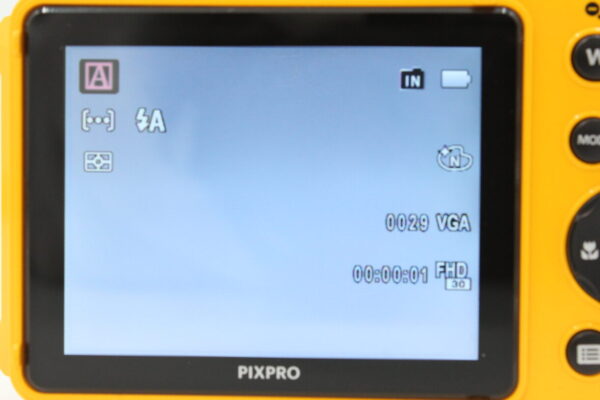 【美品】PIXPRO KODAK コダック コンパクトデジタルカメラ CALSモード 1600万画素 光学4倍ズーム イエロー WPZ2-AMZ #LE2024993 - 画像 (12)