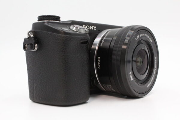 【良品】SONY ソニー ミラーレス一眼カメラ α NEX-6ズームレンズキット ブラック NEX-6L/B #LE2024971 - 画像 (8)