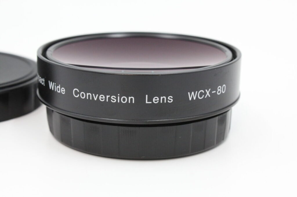 美品】ZUNOW ズノー WCX-80 0.8倍ワイドコンバージョンレンズ
