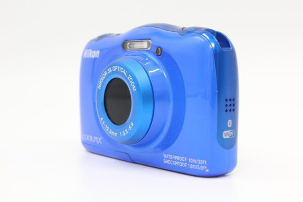 【良品】Nikon ニコン デジタルカメラ COOLPIX W150 防水 W150BL クールピクス ブルー #LE2024996 - 画像 (2)