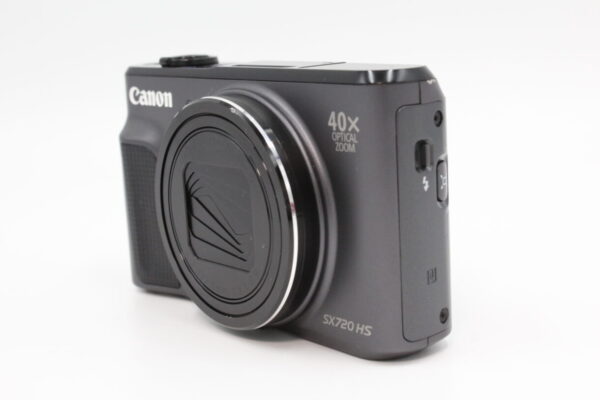 【良品】CANON キヤノン デジタルカメラ PowerShot SX720 HS ブラック 光学40倍ズーム PSSX720HSBK #LE2025002 - 画像 (2)