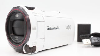 並品】PANASONIC パナソニック 4K ビデオカメラ VX990M 64GB あとから