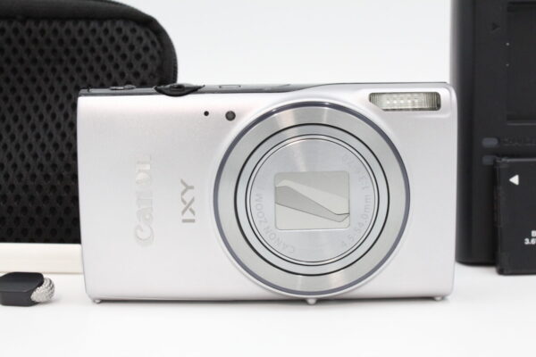 【良品】CANON キヤノン デジタルカメラ IXY 640 シルバー 光学12倍ズーム IXY640(SL) #LE2025012