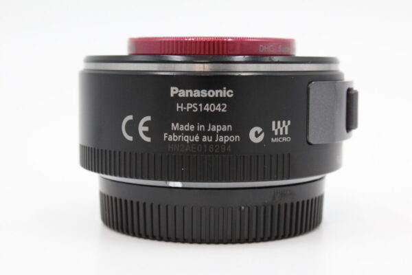 【美品】PANASONIC パナソニック　ルミックス G X Vario PZ 14-42mm/F3.5-5.6 レンズ #LE20250112 - 画像 (3)