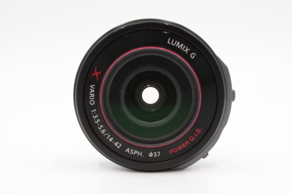 【美品】PANASONIC パナソニック　ルミックス G X Vario PZ 14-42mm/F3.5-5.6 レンズ #LE20250112 - 画像 (5)