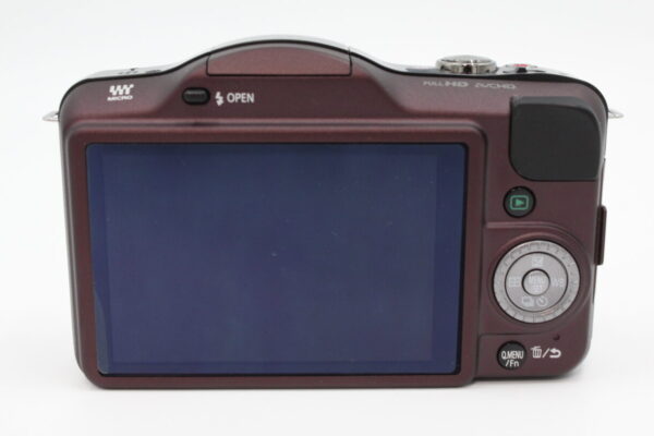 【美品】PANASONIC パナソニック ミラーレス一眼カメラ LUMIX GF3 ボディ センシュアルブラウン #LE20249771 - 画像 (5)