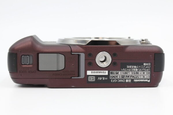 【美品】PANASONIC パナソニック ミラーレス一眼カメラ LUMIX GF3 ボディ センシュアルブラウン #LE20249771 - 画像 (10)