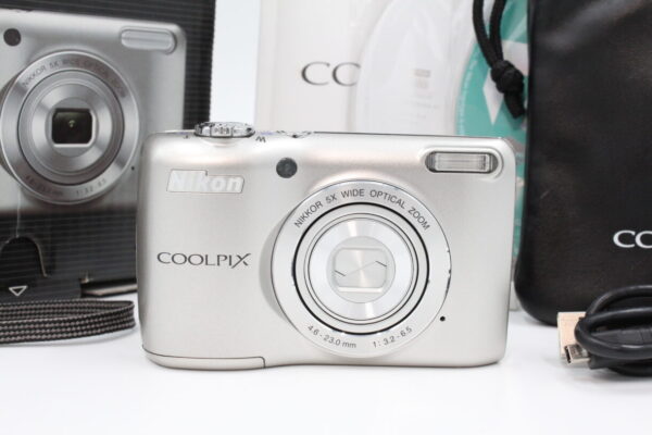 【良品】NIKON ニコン デジタルカメラ COOLPIX (クールピクス) L26 シルバー L26SL #LE2025003