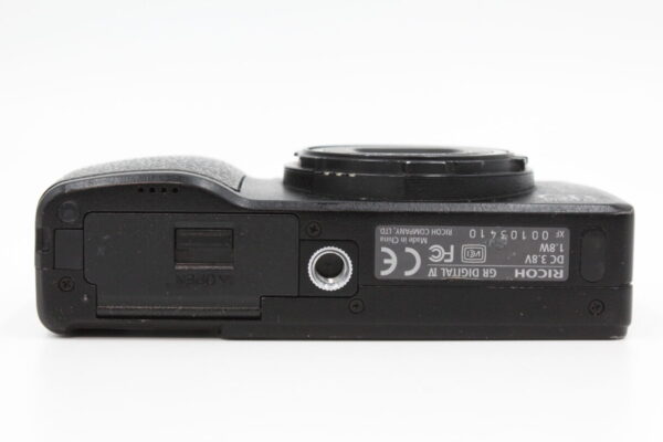 【並品】RICOH リコー デジタルカメラ GR DIGITAL IV 175720 ブラック #LE2025014 - 画像 (10)