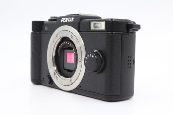 【美品】PENTAX ペンタックス ミラーレス一眼 Q ボディ ブラック #LE20250011 - 画像 (2)