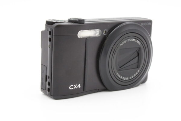 【美品】RICOH リコー CX4 ブラック 光学10.7倍ズーム 広角28mm #LE2025032 - 画像 (8)