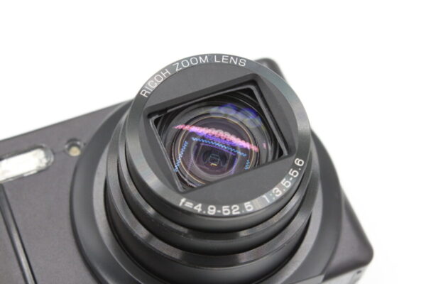 【美品】RICOH リコー CX4 ブラック 光学10.7倍ズーム 広角28mm #LE2025032 - 画像 (11)