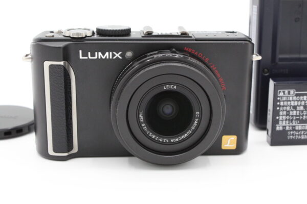 【良品】PANASONIC パナソニック デジタルカメラ LUMIX (ルミックス) LX3 ブラック DMC-LX3-K #LE2025035