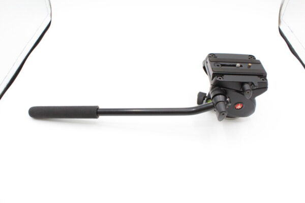 【良品】Manfrotto マンフロット 2WAY雲台 プロフルードミニ雲台 アルミニウム製 701HDV #LE2025022 - 画像 (5)