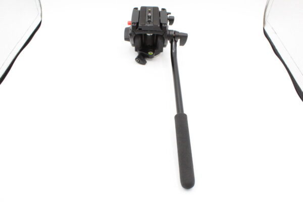 【良品】Manfrotto マンフロット 2WAY雲台 プロフルードミニ雲台 アルミニウム製 701HDV #LE2025022 - 画像 (7)