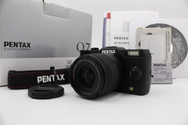 【極美品】PENTAX ペンタックス Q7 02 レンズキット ブラック #LE2025030