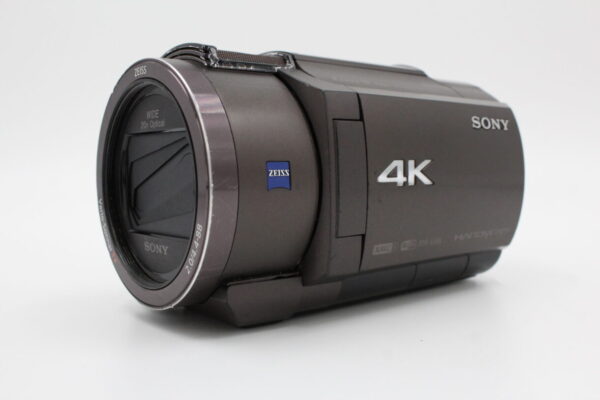 【訳アリ並品】SONY ソニー 4K Handycam FDR-AX45(2018年モデル) ブロンズブラウン 内蔵メモリー64GB 光学ズーム20倍 #LE2025034 - 画像 (3)